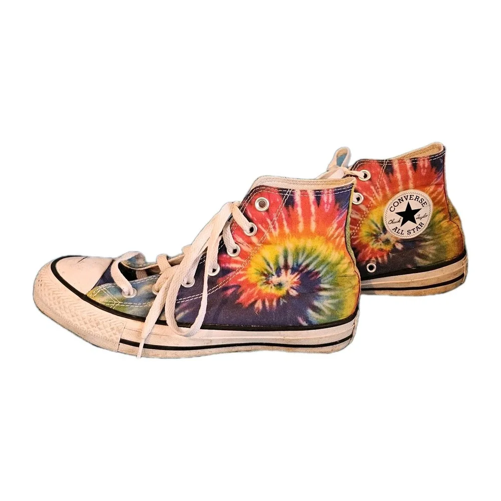 Converse Pride Chuck Taylor All-Star Tie Dye Rainbow‎ 168996F Unisex Size M5/W7 - Picture 2 of 8